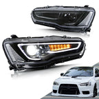 2008 - 17 MITSUBISHI LANCER / EVO X PROJECTOR HEADLIGHTS