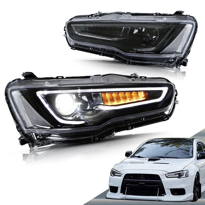 2008 - 17 MITSUBISHI LANCER / EVO X PROJECTOR HEADLIGHTS