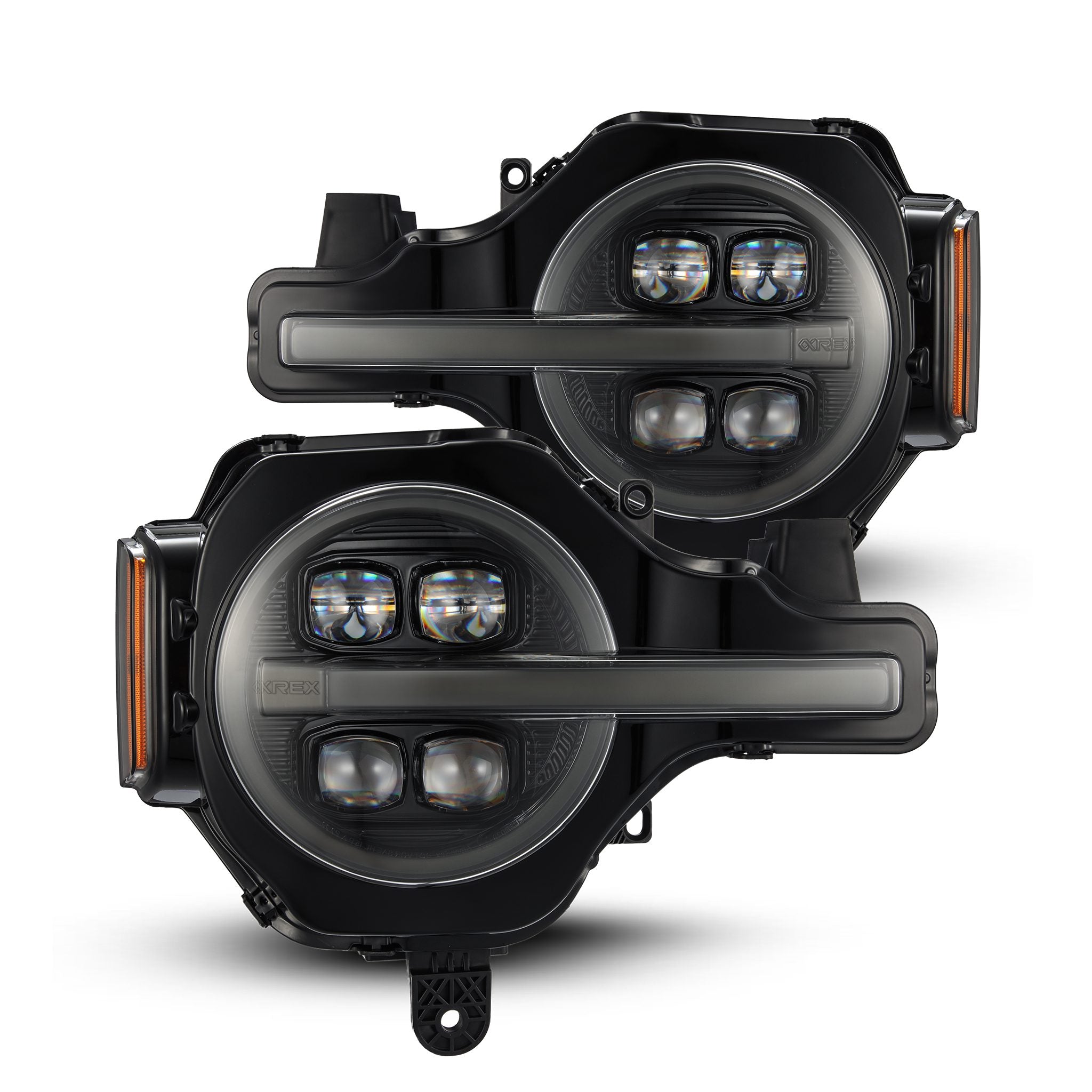 PRE BUILT 21-25 Ford Bronco /22-25 Ford Bronco Raptor NOVA-Series LED Projector Headlights | APO