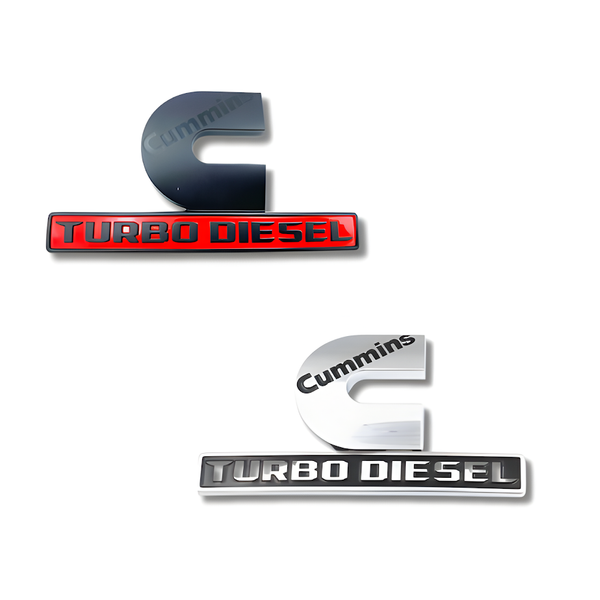 CUMMINS TURBO DIESEL BADGE