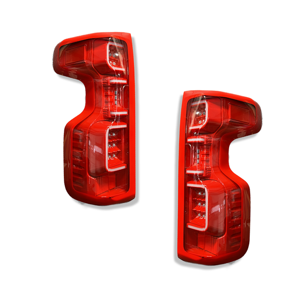 PRE-BUILT 2019-24 CHEVROLET SILVERADO TAIL LIGHTS