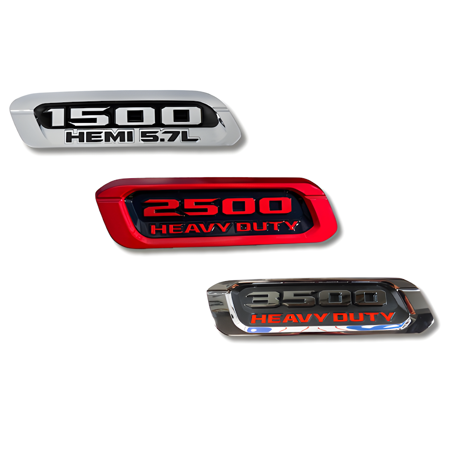 RAM HOOD EMBLEMS