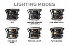 2015-17 FORD F150 MORIMOTO HYBRID LED HEADLIGHTS