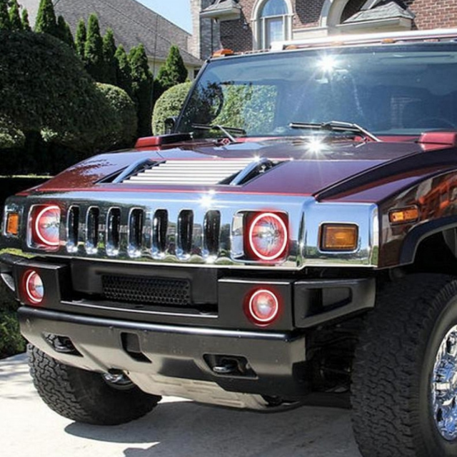 2002-2009 HUMMER H2 HALO AND PROJECTOR HALO BUNDLE - FLOW SERIES