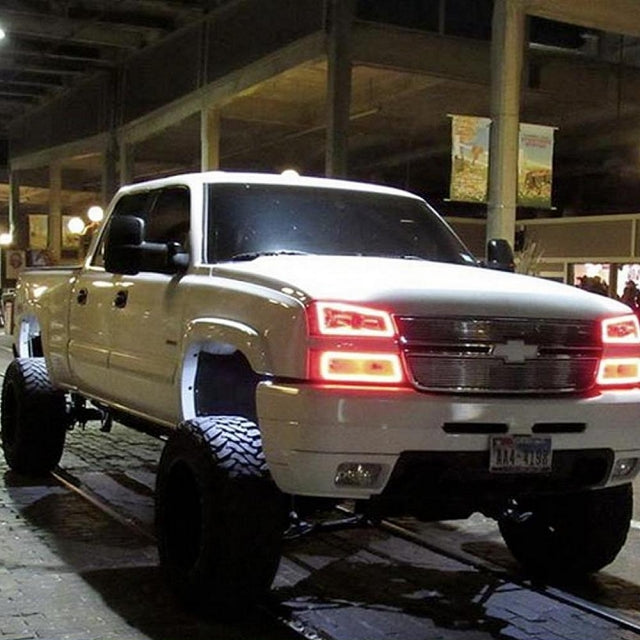 2003-2006 CHEVROLET SILVERADO CAT EYE HALO BUNDLE - RGBW