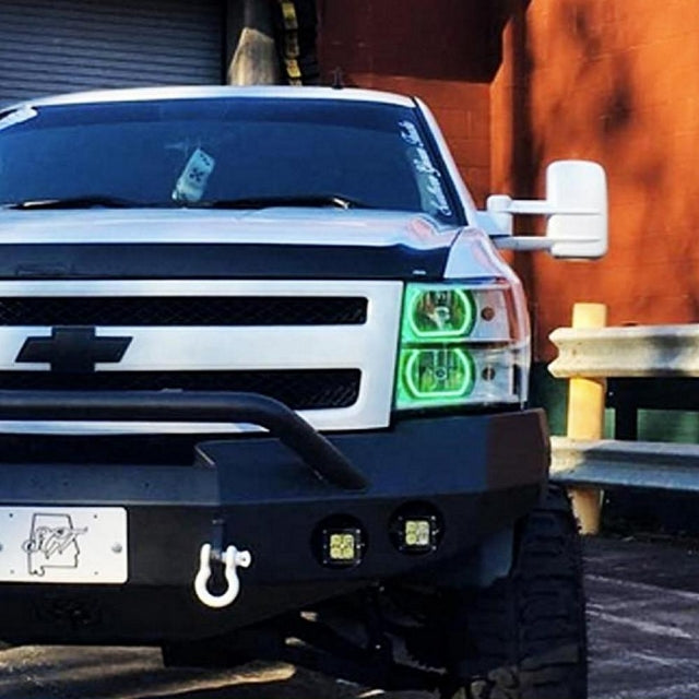 2007-2013 CHEVROLET SILVERADO FLAT BOTTOM HALO BUNDLE - RGBW