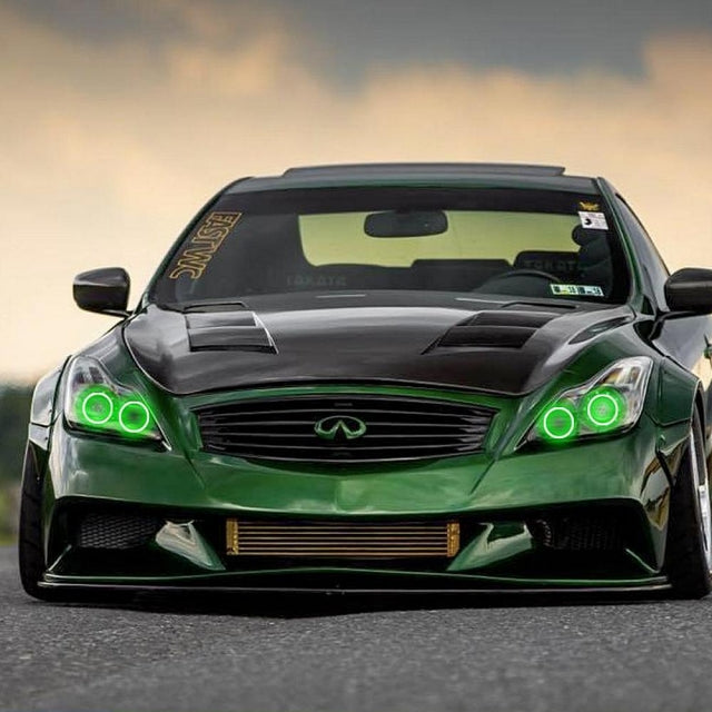 2008-2010 INFINITI G37 COUPE HALO AND FOG HALO BUNDLE - FLOW SERIES