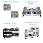 2015 - 19 CHEVY SILVERADO HD COLORMATCHED HEADLIGHT AND TAIL LIGHT BUNDLE