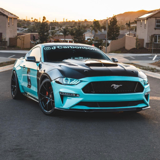2018+ FORD MUSTANG DRL BUNDLE WITH PROJECTOR HALOS - RGBW