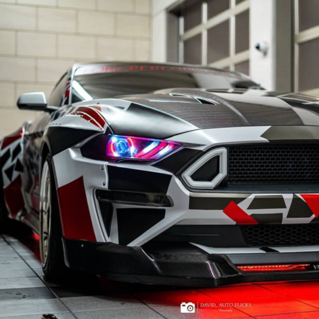 2018+  FORD MUSTANG DRL & PROJECTOR HALO BUNDLE - FLOW SERIES