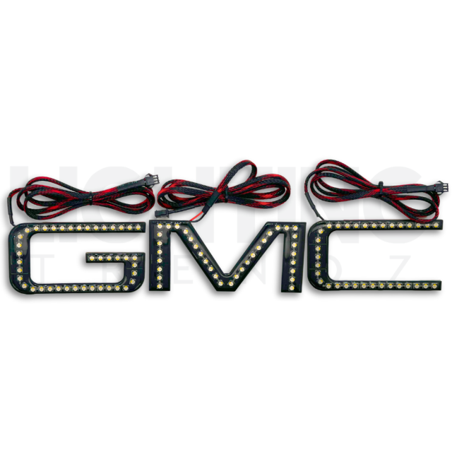 2019+ GMC ILLUMINATED FLOW SERIES LOGO BUNDLE