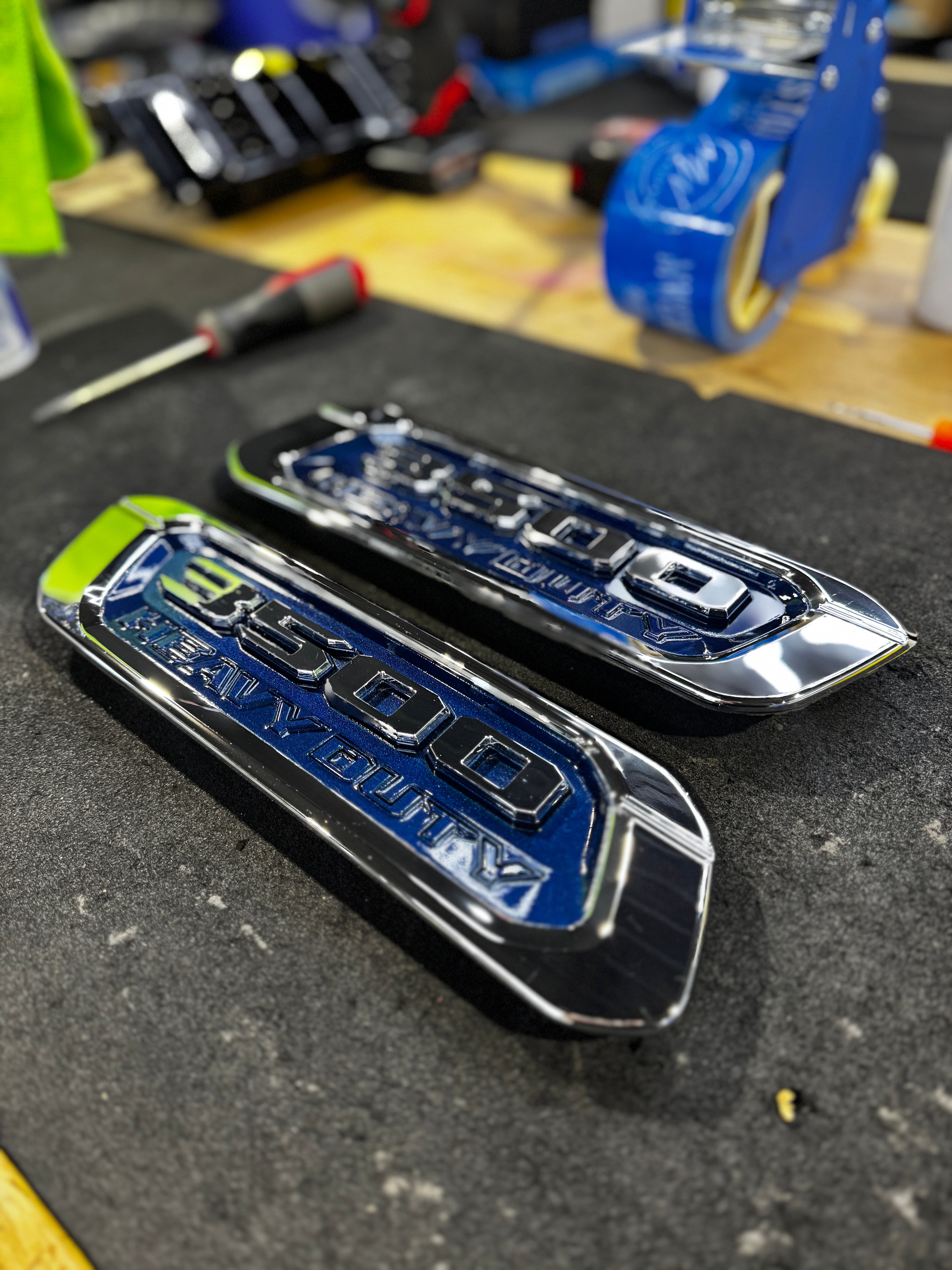 2019-2025 DODGE RAM 2500/3500 HOOD EMBLEMS