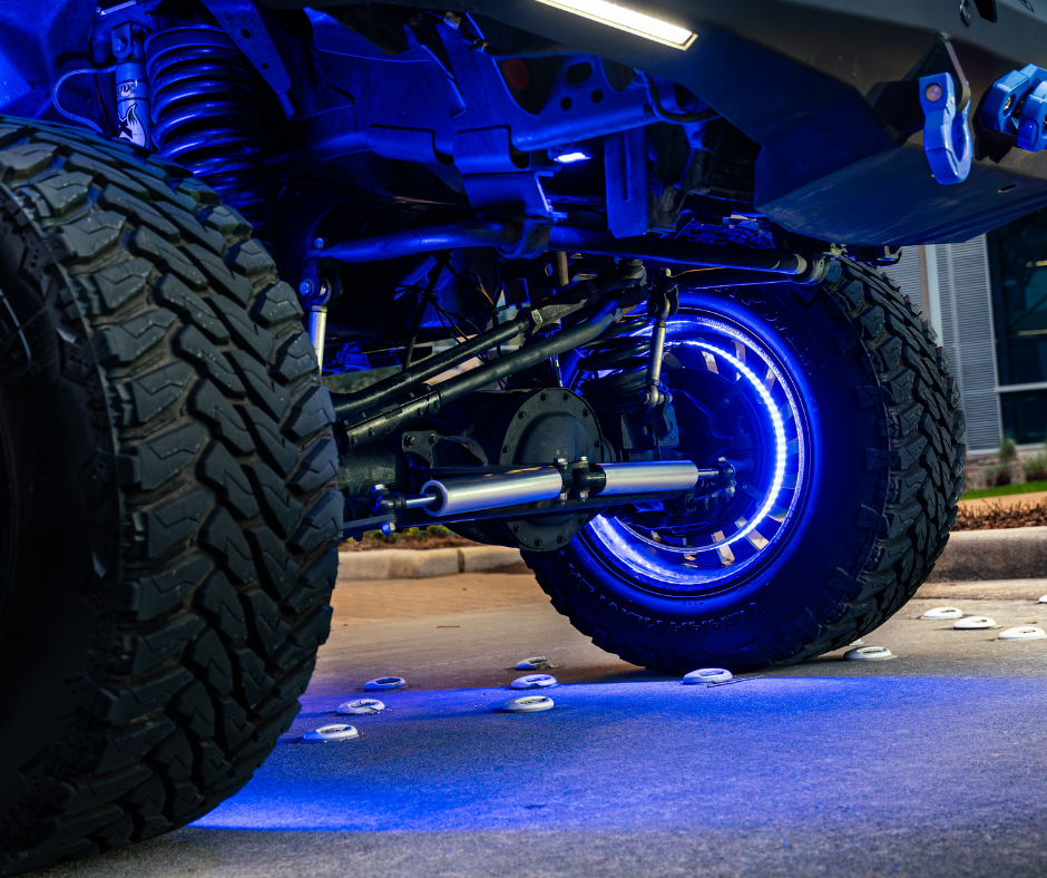 RGB+W Quad Row Wheel Lights