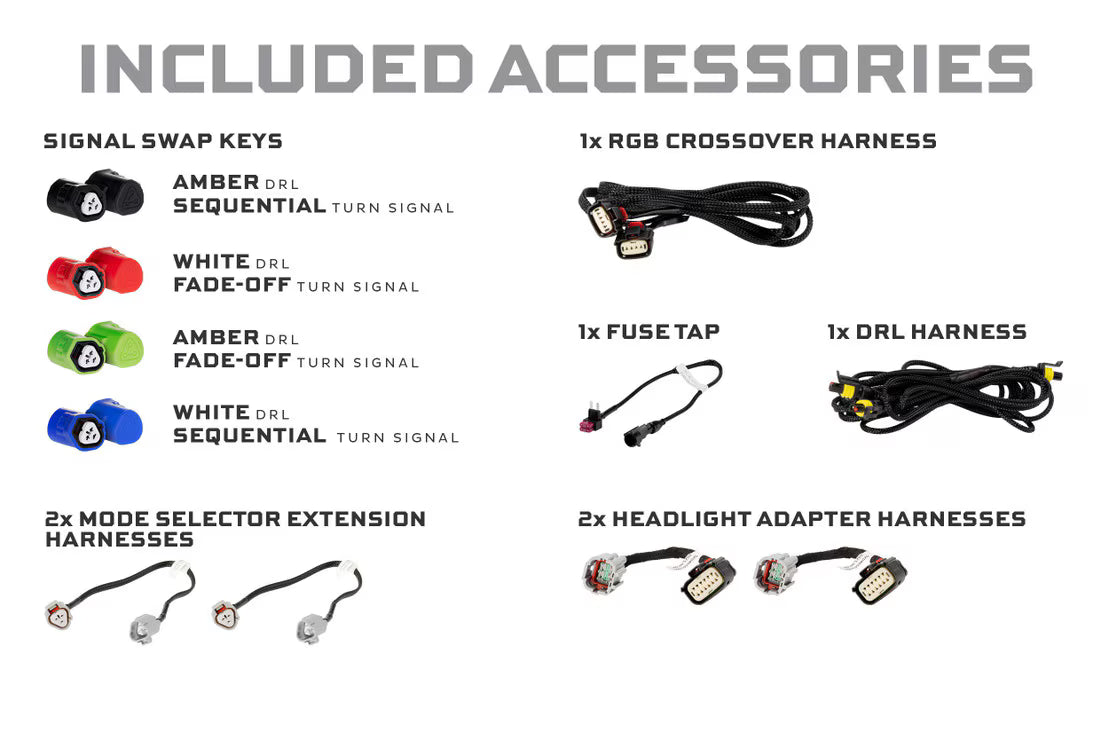 2009 - 21 NISSAN 370Z XRGB EVO LED HEADLIGHTS