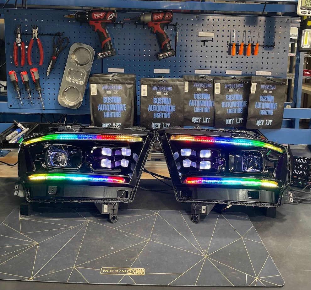 2019+ RAM 1500 MORIMOTO GEN2 HEADLIGHTS