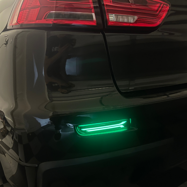 2008-2017 MITSUBISHI LANCER EVO X REAR BUMPER REFLECTOR BUNDLE - RGBW