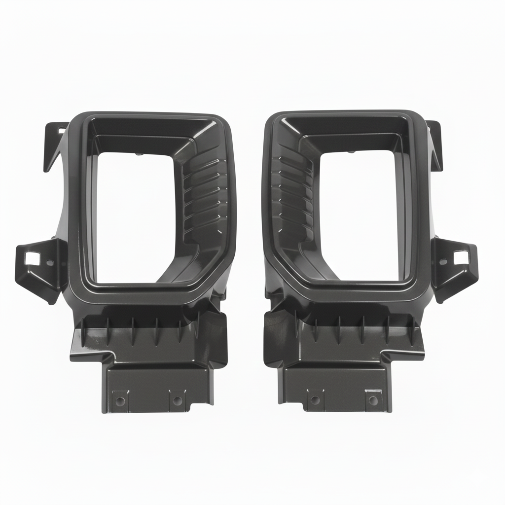 2020 - 23 GMC SIERRA HD COLORMATCHED FOG LIGHT SHROUD