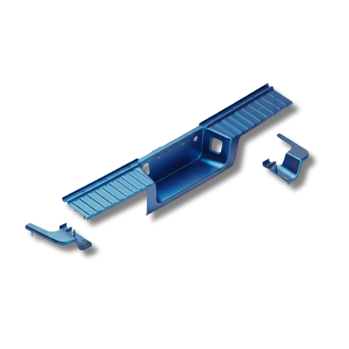 2015 - 26 FORD F150 COLORMATCHED REAR BUMPER STEP PAD