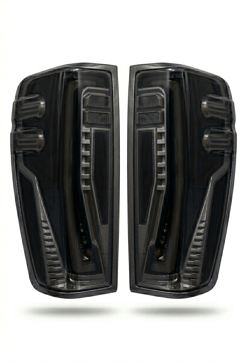 2024-2026 GMC Sierra Full LED Upgrade Clear Lens Tail Light