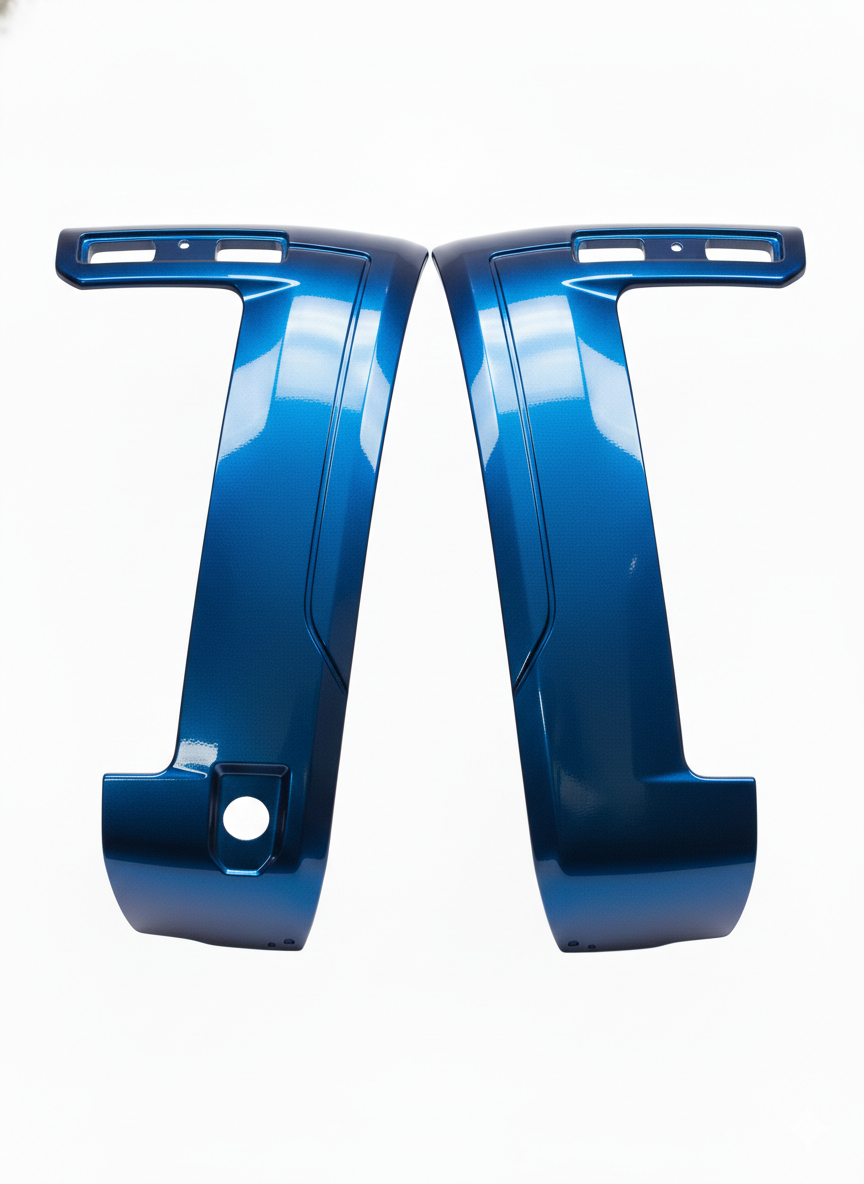 2024+ GMC SIERRA HD COLORMATCHED FRONT BUMPER SIDE MOLDING