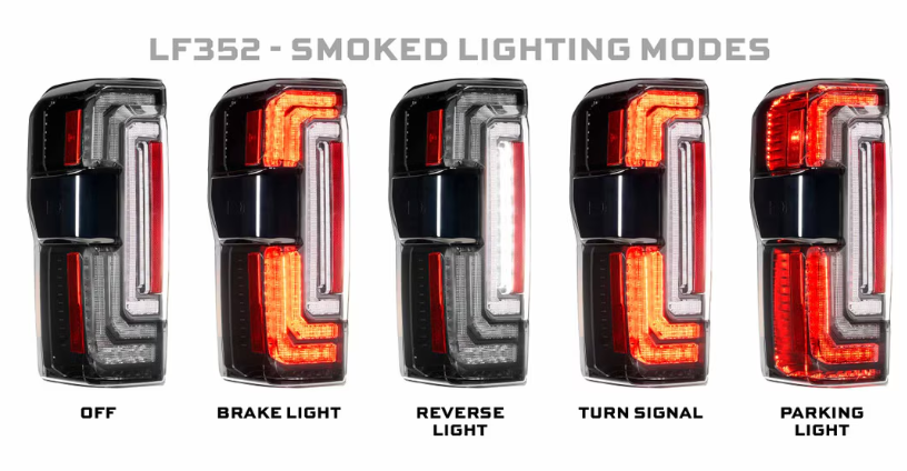 2023 - 2026 FORD SUPER DUTY MORIMOTO XB TAIL LIGHTS