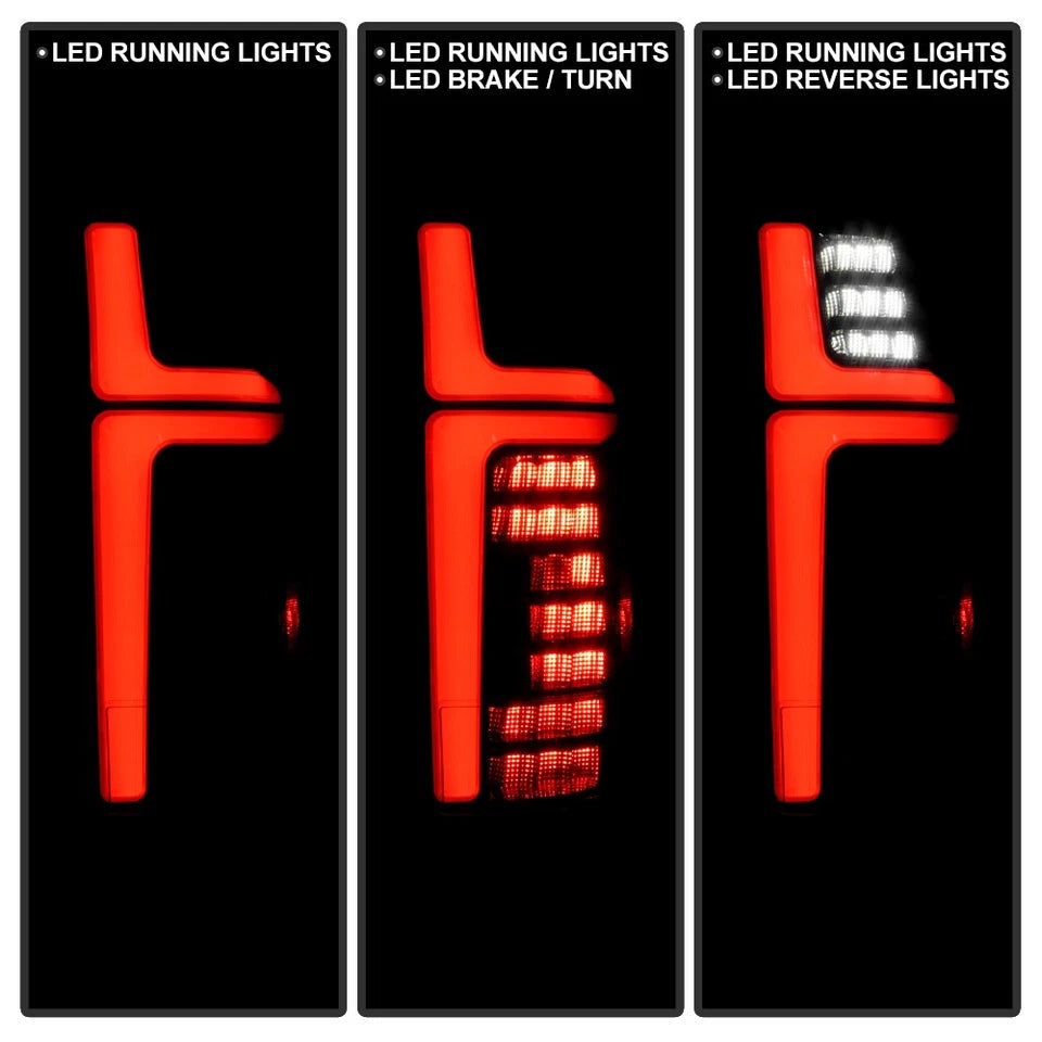 2007 - 14 CHEVY TAHOE/SUBURBAN DOUBLE L BAR TAIL LIGHTS