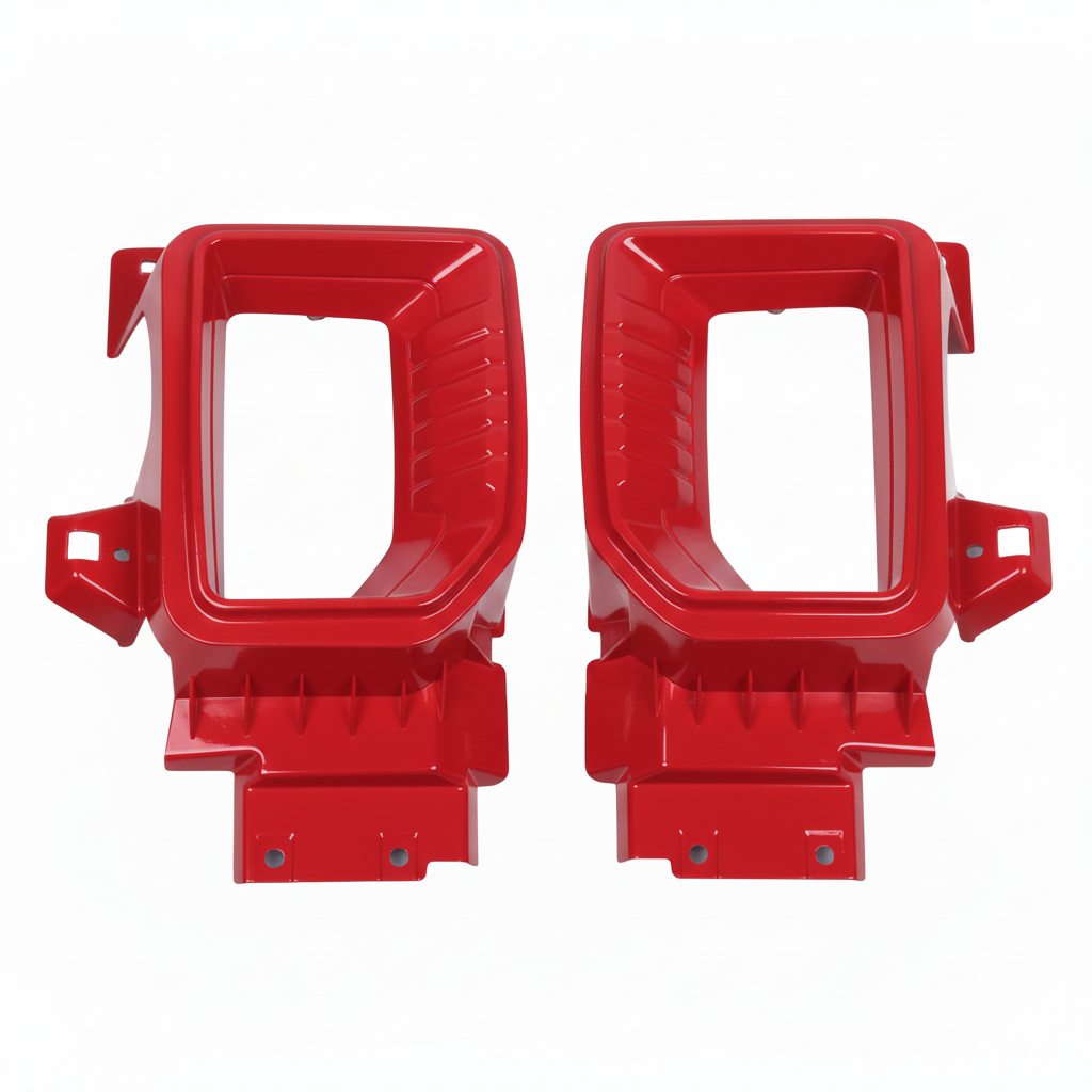 2020 - 23 GMC SIERRA HD COLORMATCHED FOG LIGHT SHROUD