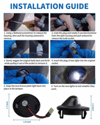 2004-2014 Ford F-150 LED License Plate Lights