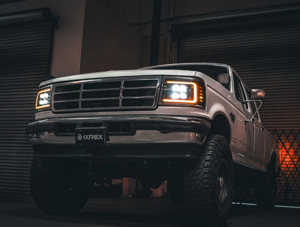 92-96 FORD F-SERIES/BRONCO ALPHAREX NOVA SERIES PROJECTOR HEADLIGHTS