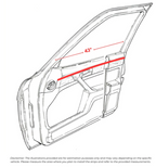 43" FIBER OPTIC INTERIOR AMBIENT LIGHTING KIT