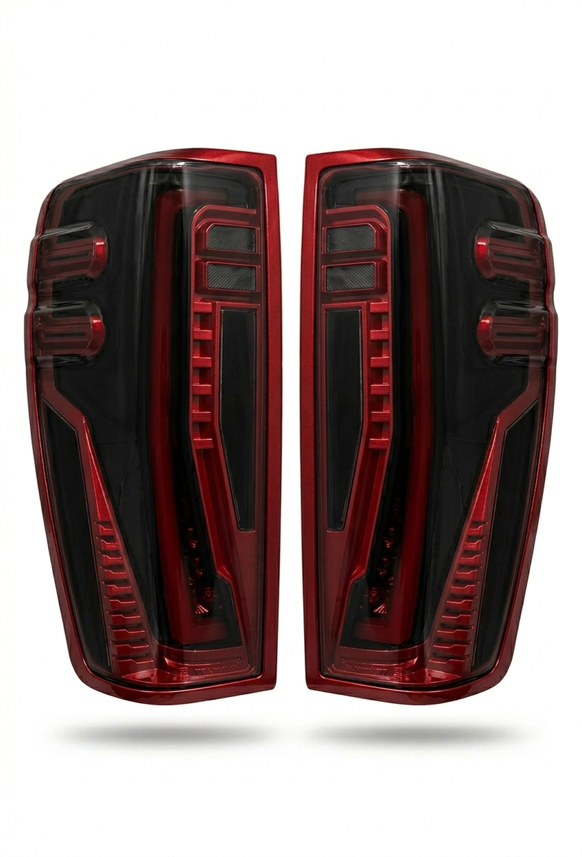 2024-2026 GMC Sierra Full LED Upgrade Clear Lens Tail Light