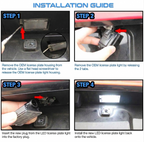 2014-2022 Dodge Durango LED License Plate Lights