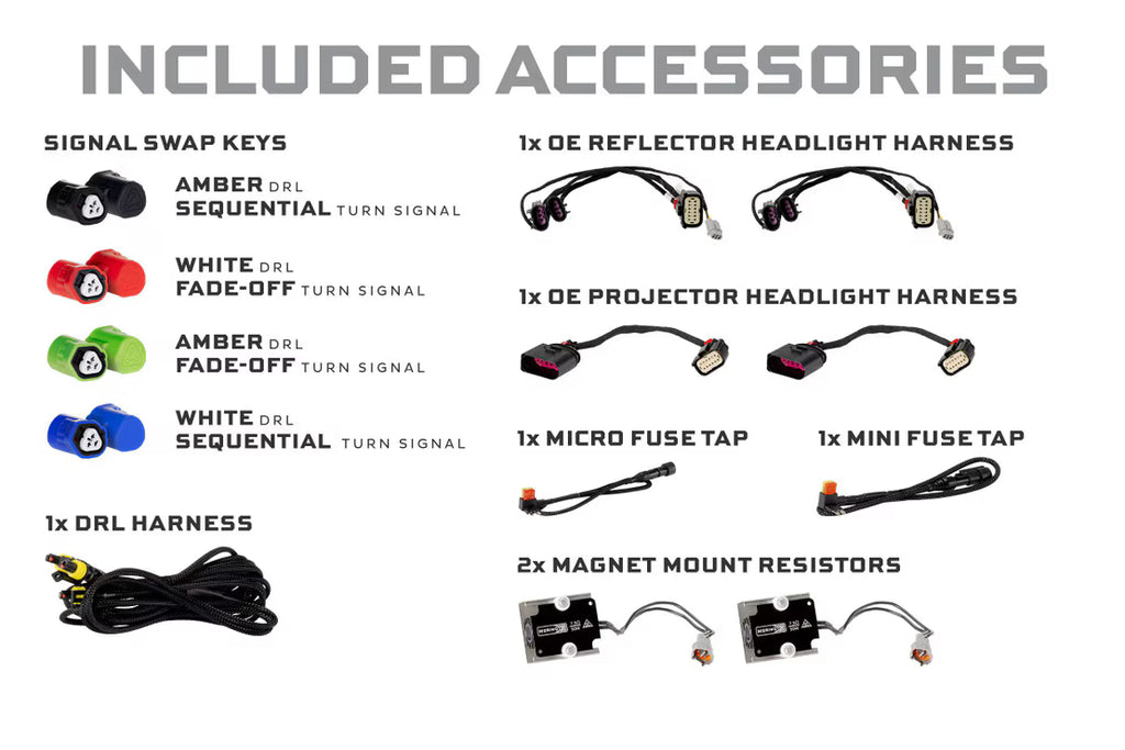 2009 - 18 RAM XB EVO LED HEADLIGHTS