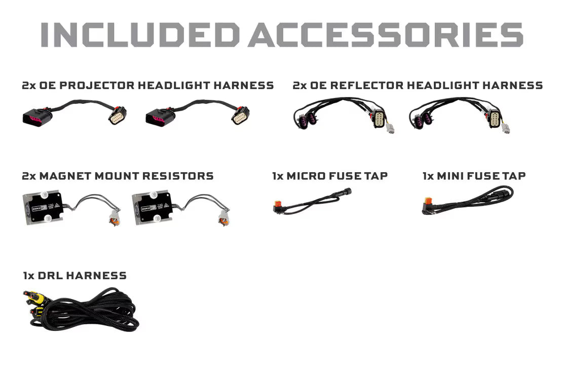 2009 - 18 RAM XB EVO HYBRID LED HEADLIGHTS