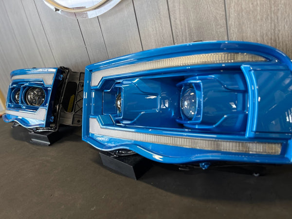 PRE BUILT 2002-05 DODGE RAM ALPHAREX HEADLIGHTS