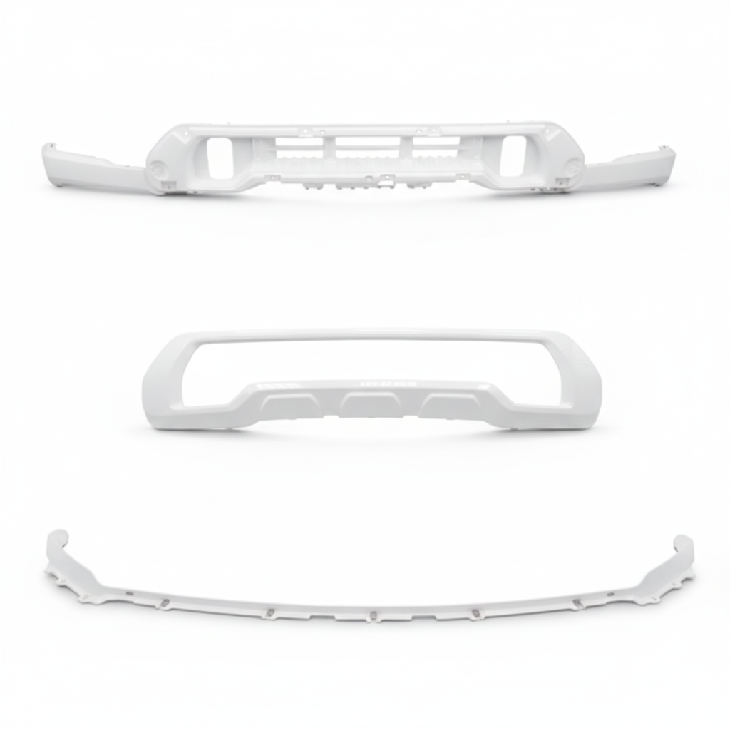 2020 - 23 GMC SIERRA HD COLORMATCHED FRONT END SHROUDS AND VALENCE