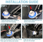 2003-2009 Dodge Ram 2500/3500 LED License Plate Lights