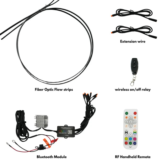 43" FIBER OPTIC INTERIOR AMBIENT LIGHTING KIT