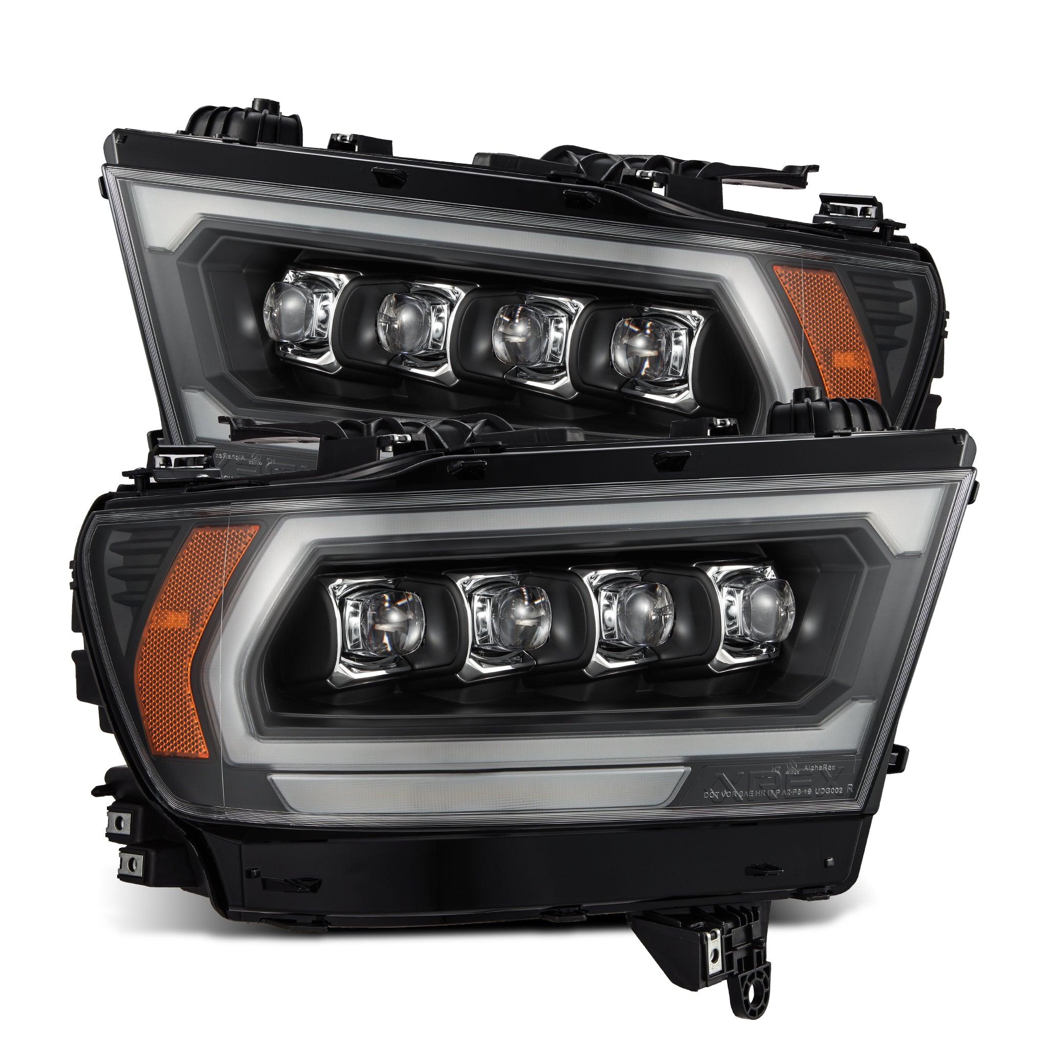 2019+ RAM 1500 ALPHAREX HEADLIGHTS NOVA SERIES