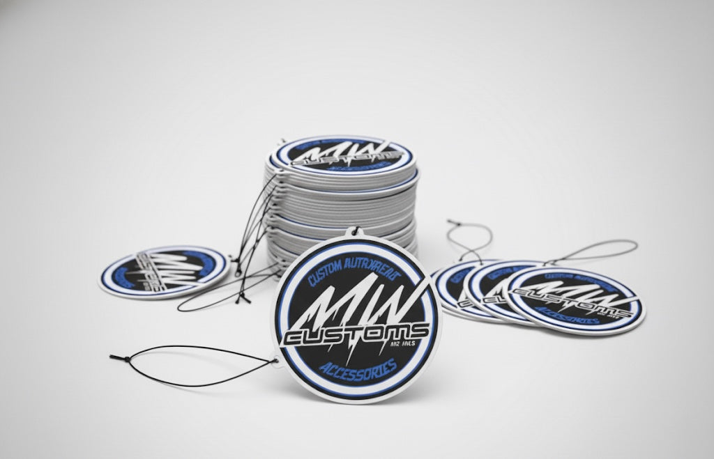 MwCustoms Air Freshener- Black Icee