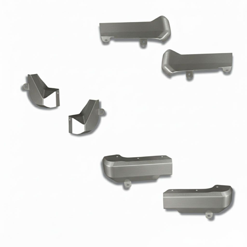 2020 - 25 GMC SIERRA HD/CHEVY SILVERADO HD COLORMATCHED MUD FLAP DELETE KIT