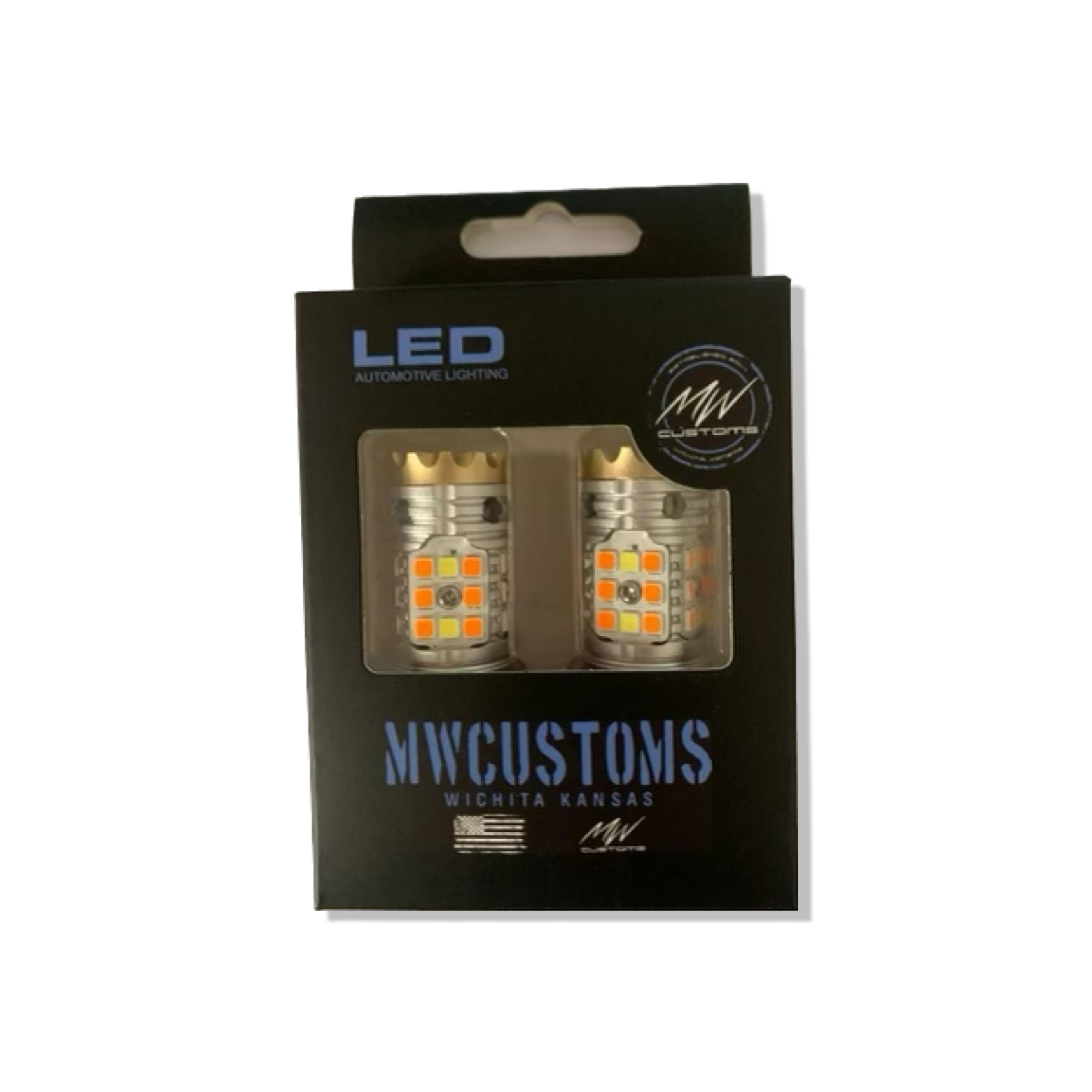MWCUSTOMS LED SWITCHBACK BULBS 7440