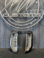 2017-22 FORD SUPERDUTY F450 FENDER BADGES KING RANCH *PAINTED GN TWO TONE H5* (OPEN BOX)