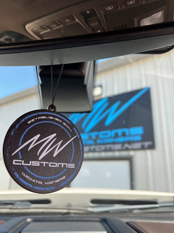 MwCustoms Air Freshener- Black Icee