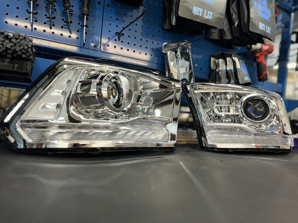 PRE-BUILT 2009-18 Dodge Ram OEM Projector Headlights