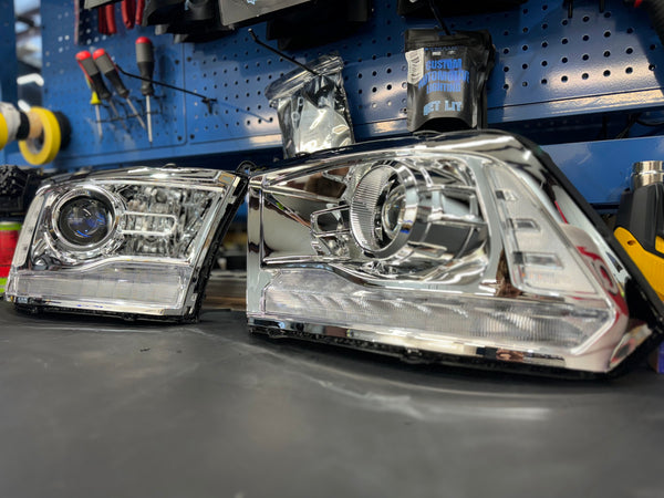 PRE-BUILT 2009-18 Dodge Ram OEM Projector Headlights