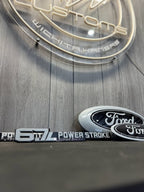 CUSTOM FORD GRILLE EMBLEM (WITH CAMERA CUT-OUT)