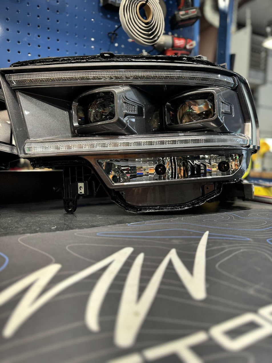 2019+ RAM 2500 HD MORIMOTO HYBRID HEADLIGHTS