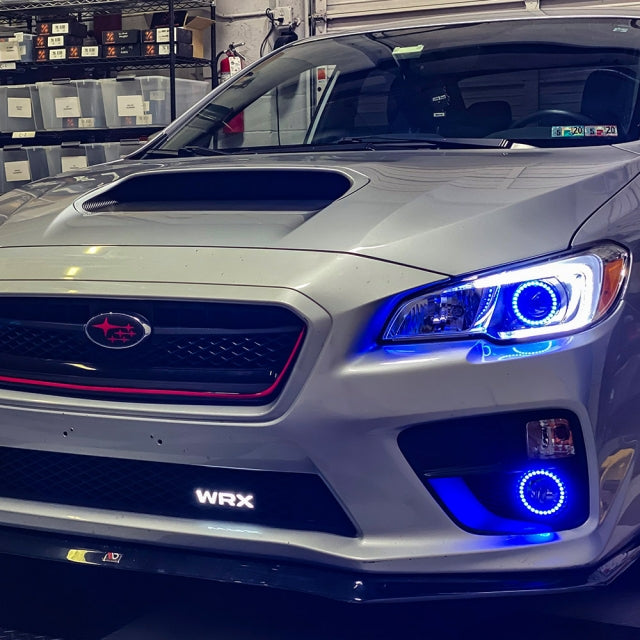 2015-2017 SUBARU WRX STI FLOW SERIES C-BAR, PROJECTOR (STI) AND FOG HALO BUNDLE