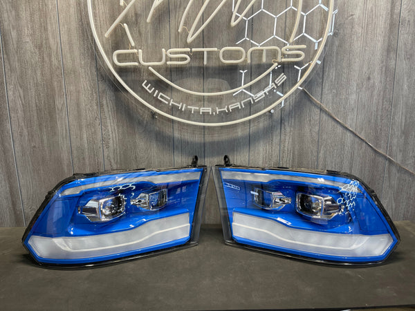 PRE-BUILT 2009-18 DODGE RAM ALPHAREX HEADLIGHTS